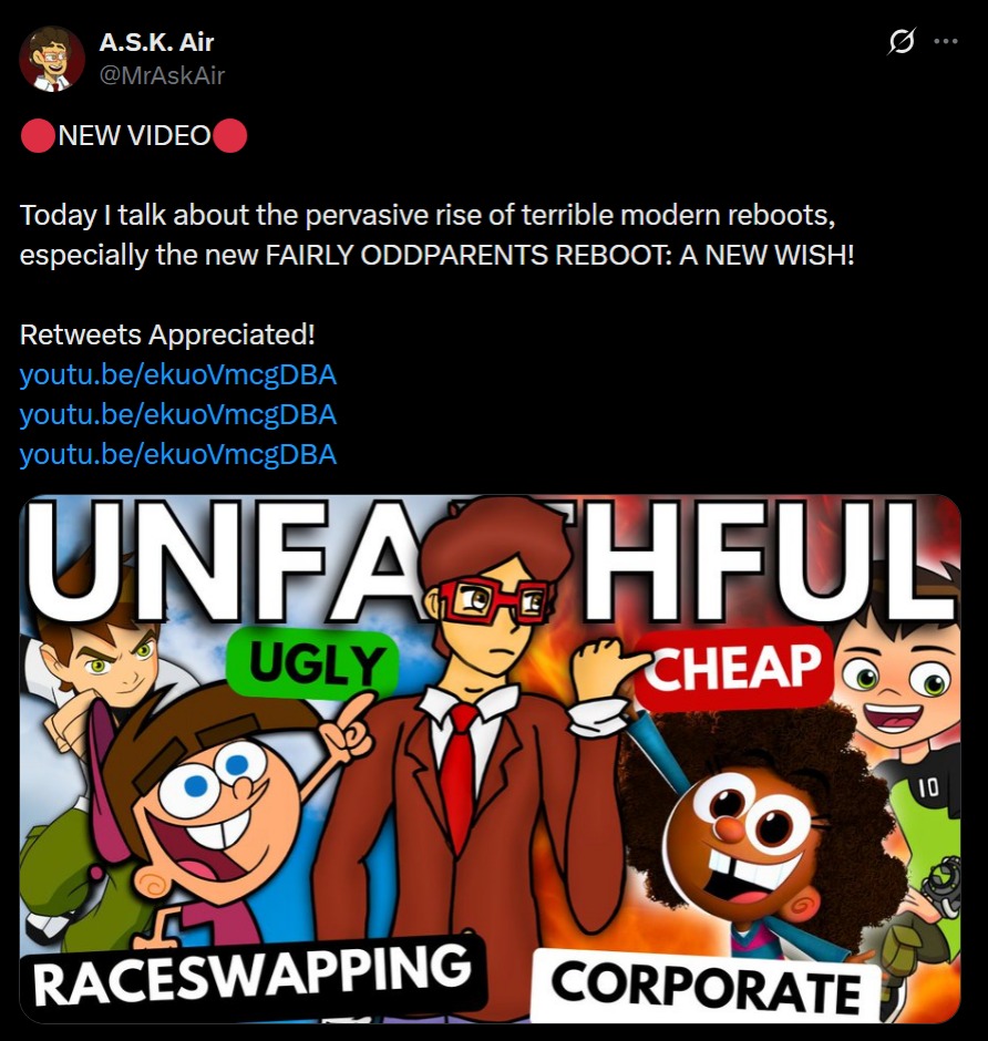 Even though this video is unlisted, y'all remember this? Timmy and Hazel are not even the same character.