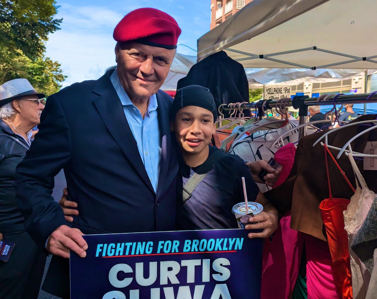 Thank you Brooklyn! Your support and love powers all of us. It was great seeing everyone with <a href="/TeamSliwa/">Sliwa for NYC Mayor 2025</a> at the Brighton Beach Jubilee, and then the final night of the Feast of Santa Rosalia in Bensonhurst! Join us today, your support matter more than ever!