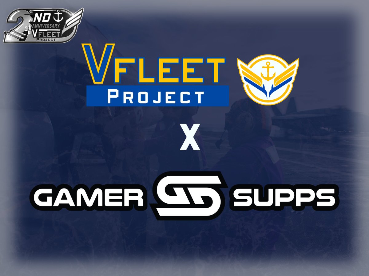 🌊⚓️⚡️VFleet Project✨✈️🐝 (@vfleetproject) on Twitter photo Make sure to refuel before your next Sortie! ⛽📷
VFleet Project is now officially partnered with <a href="/GamerSupps/">Gamer Supps®</a> !
You can now support the fleet by using each talent's exclusive code on your orders! Make sure to refuel before your next Sortie! ⛽📷
VFleet Project is now officially partnered with <a href="/GamerSupps/">Gamer Supps®</a> !
You can now support the fleet by using each talent's exclusive code on your orders!