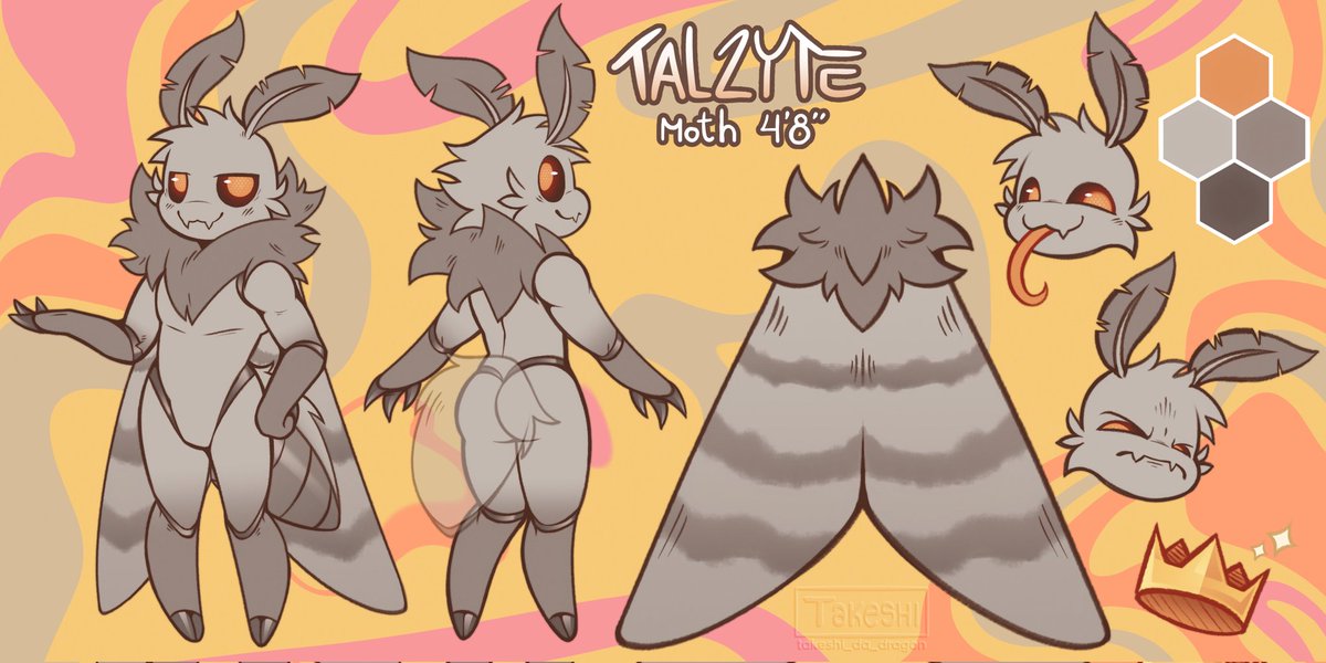 Ref sheet for someone on discord 🦓