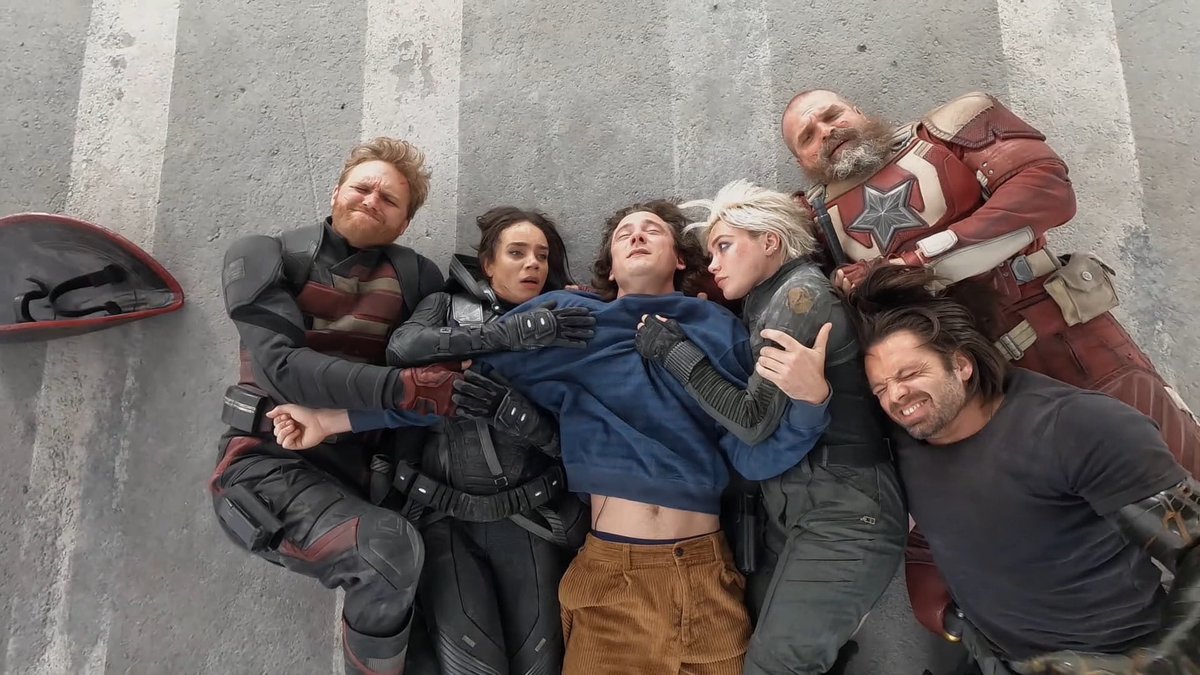 bold take, but thunderbolts* might be the only mcu movie that actually gets what it feels like to be a late millennial or early gen z — no 80s nostalgia or teen heroes, only young adults working, feeling stuck, and searching for something more.