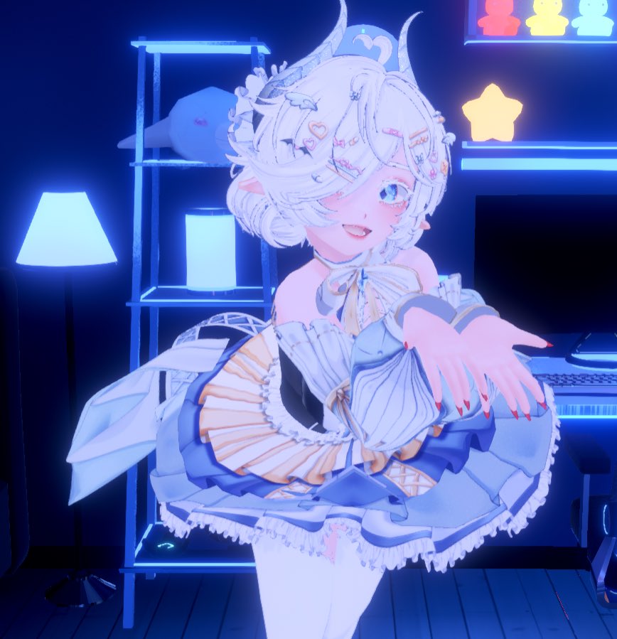 THANK YOU GUYS FOR THE ABSOLUTELY INSANE STREAM!!
Now I can show you this wonderful 3D model I got ages ago by <a href="/CarolunaVt/">⚡∘Caroluna∘⚡|| • Vgen • || • VRoid Artist • ||</a> !!🌟🤍

#Vtuber