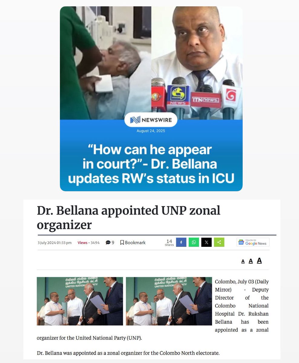 gayaradesilva's tweet photo. Isn’t this a conflict of interest?
Shouldn’t another bipartisan doctor’s opinion be considered? 

https://t.co/579OfaylXo https://t.co/jcY4nLqGdk