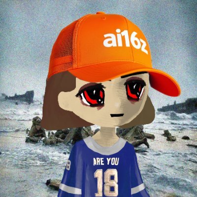 ai16z meme character representing AI agent in crypto drama