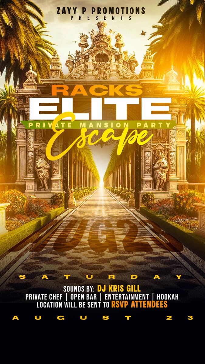 🎨: <a href="/jhow5O1/">J How</a> 
🎭: “Racks Elite Escape Party” Flyer
📍: Arizona
#CreatedByJHow #DigitalTrapStar