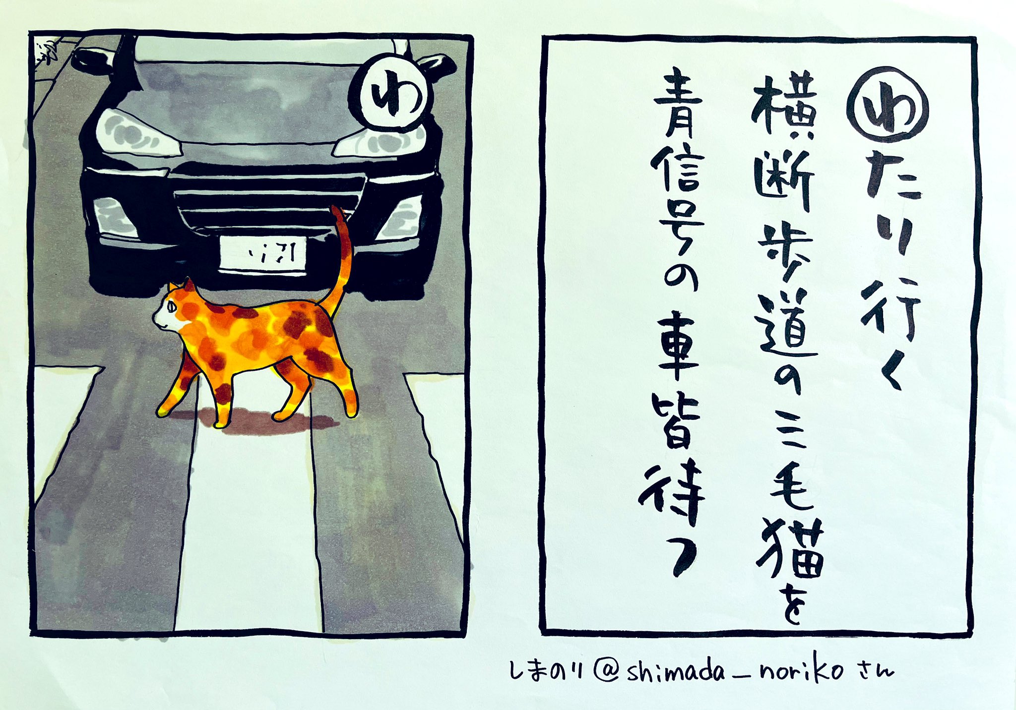 深谷かおる　サイン入り夜廻り猫 複製油絵 サイン入り] 夜廻り猫カルタ本セット(壱・弐) : 代官山 蔦屋書店