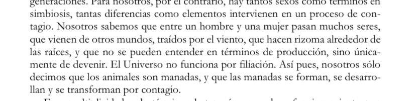 En Mil Mesetas de Deleuze y Guattari.