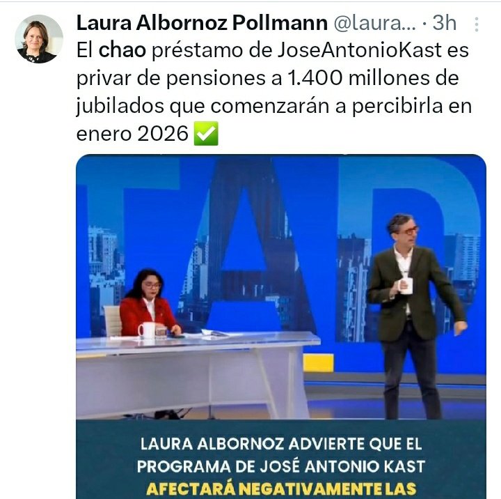 India y China tienen unos 1.400 millones de habitantes c/u .
 ¿ Y  Chile tendrá 1.400 millones de jubilados ?  😬😬🤔🤣🤣🤣🤣 
#ViejaRidicula