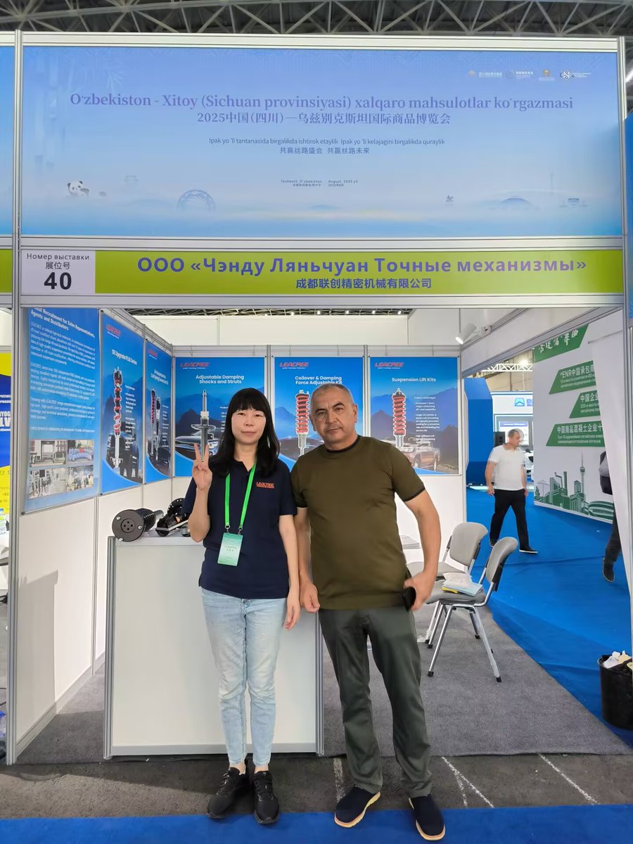 LEACREE_SHOCK's tweet photo. Warmly Celebrate LEACREE's Successful Conclusion at the 2025 China Uzbekistan Expo!🥳 https://t.co/sPQNDvT5LF
