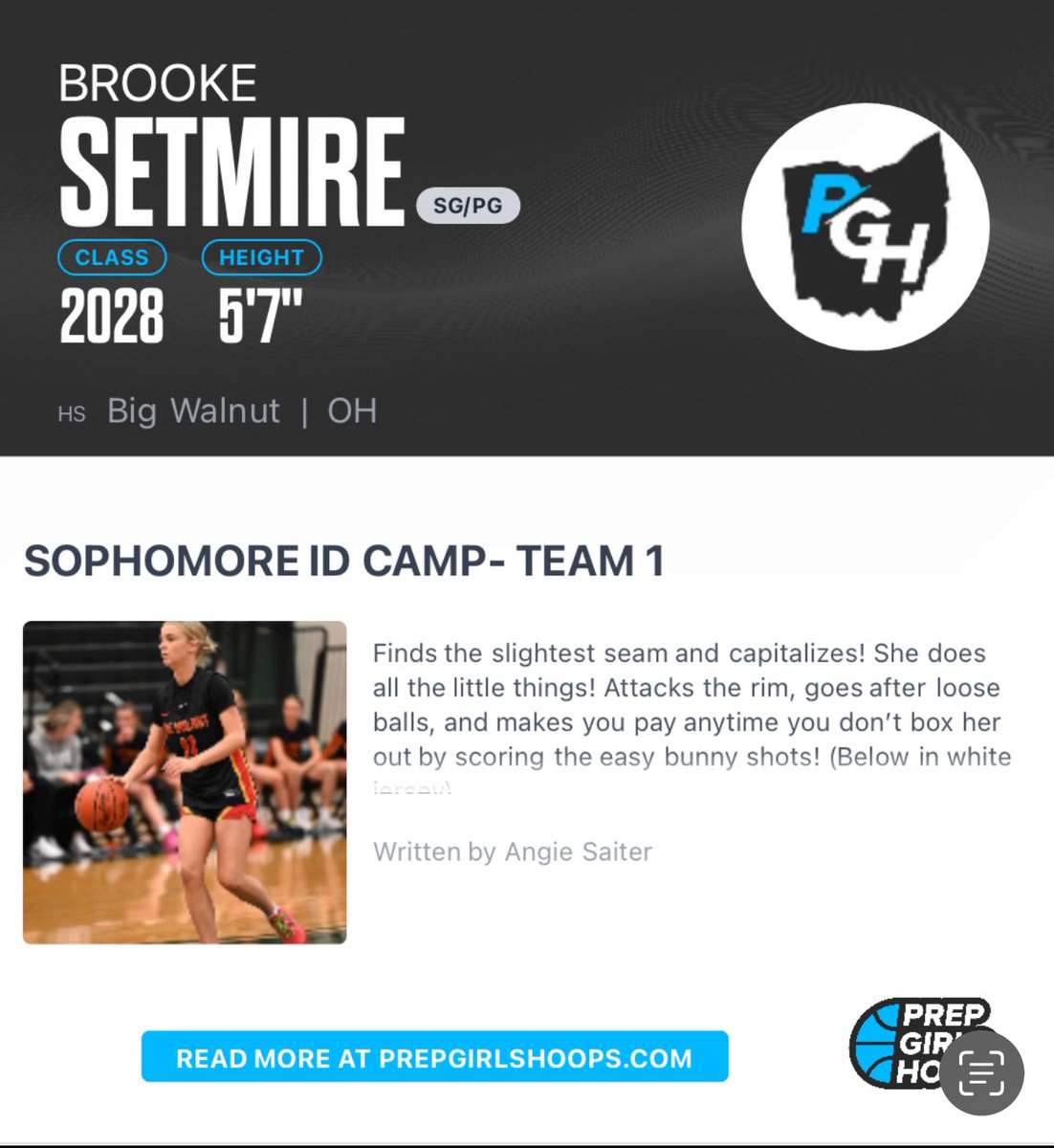 Brooke Setmire (@brookeset09) on Twitter photo Thank you <a href="/PrepGirlsHoops/">Prep Girls Hoops 🏀</a> for the write up! <a href="/bignutgirlshoop/">Big Walnut Girls Basketball</a> <a href="/BigWalnutEagles/">Big Walnut Athletics</a> Thank you <a href="/PrepGirlsHoops/">Prep Girls Hoops 🏀</a> for the write up! <a href="/bignutgirlshoop/">Big Walnut Girls Basketball</a> <a href="/BigWalnutEagles/">Big Walnut Athletics</a>