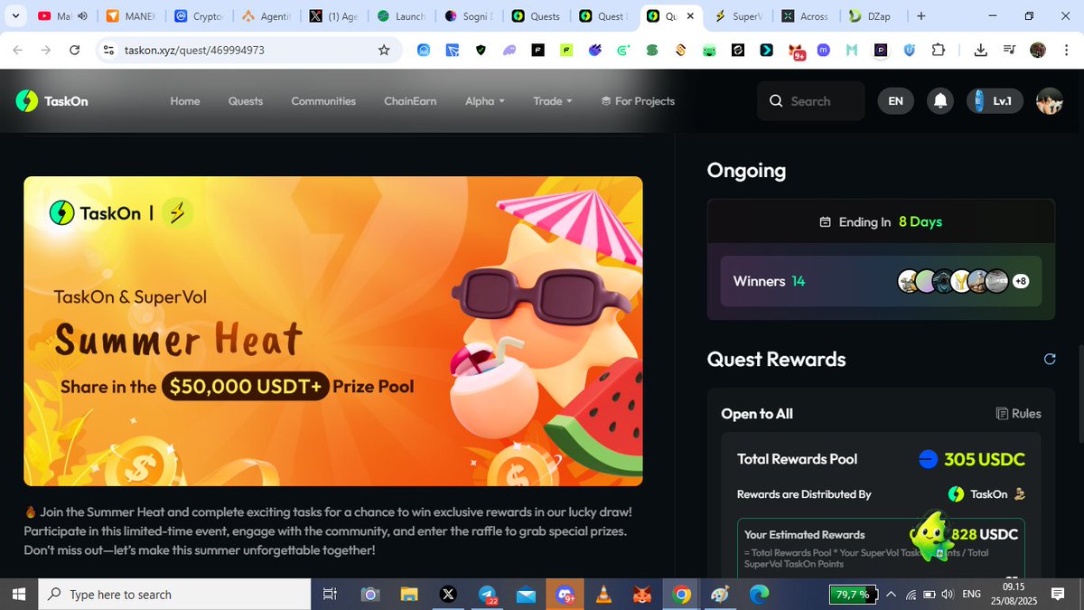 DiantoW4hyu (@diantow4hyu) on Twitter photo Predict. Play. Profit.
Join @supervol_io before the next one hits — bonus points if you use this link 👇
supervol.io/dashboard?refe…
<a href="/TaskOnCampaigns/">TaskOn Campaigns🤳</a> & <a href="/SuperVol_io/">SuperVol⚡️</a>
taskon.xyz/quest/469994973 Predict. Play. Profit.
Join @supervol_io before the next one hits — bonus points if you use this link 👇
supervol.io/dashboard?refe…
<a href="/TaskOnCampaigns/">TaskOn Campaigns🤳</a> & <a href="/SuperVol_io/">SuperVol⚡️</a>
taskon.xyz/quest/469994973