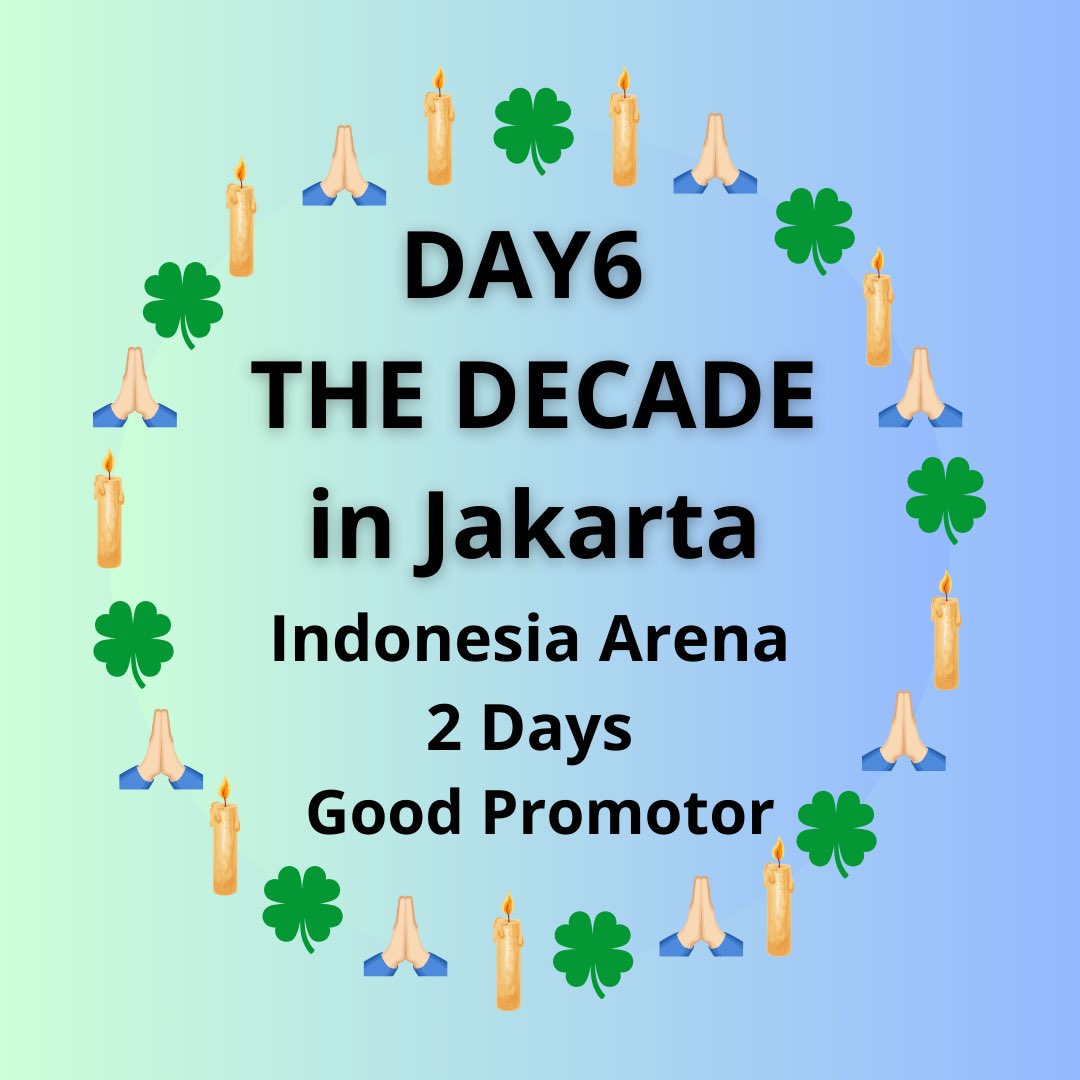 haengsyo_'s tweet photo. [DAY 1]
🕯️Manifesting The Decade Jakarta🕯️
🙏🏼In PSJ KYH KWP YDW we believe🙏🏼
       🍀 Mydaynesia we can do it 🍀 https://t.co/Cx0XjifM3Q