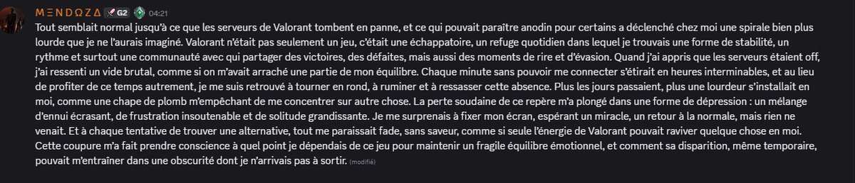 Louxuus's tweet photo. Les joueurs valorant en sueur pendant la panne des serveurs valorants.. #valorantfr https://t.co/NJusFD16HV