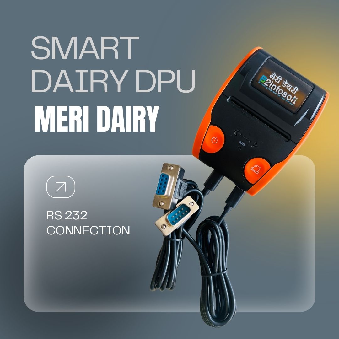 DairyMeri's tweet photo. Meri Dairy Smart DPU – Powering Complete Dairy Automation!

Connect Milk Analyzer + Weight Machine
Integrated with Meri Dairy Mobile App 
Automatic Milk Collection Unit (AMCU)
Multi-language slip printing – Hindi, English, Punjabi, Telugu, Marathi
Call: 9772196666 
#MeriDairy https://t.co/s59MfUVAiv