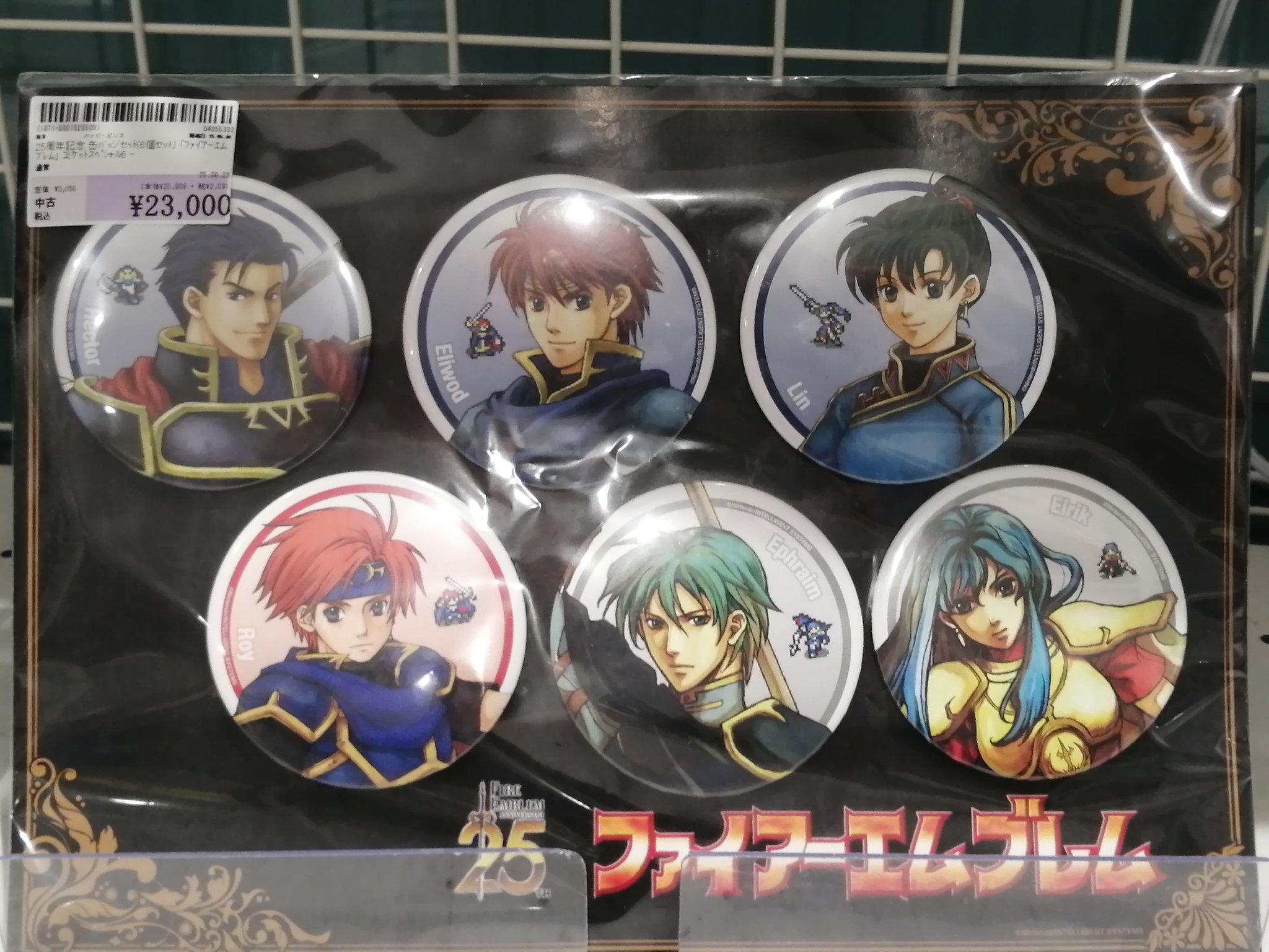 ファイアーエムブレム　缶バッジセット　コミックマーケット ファイアーエムブレム缶バッジセットコミックマーケット
