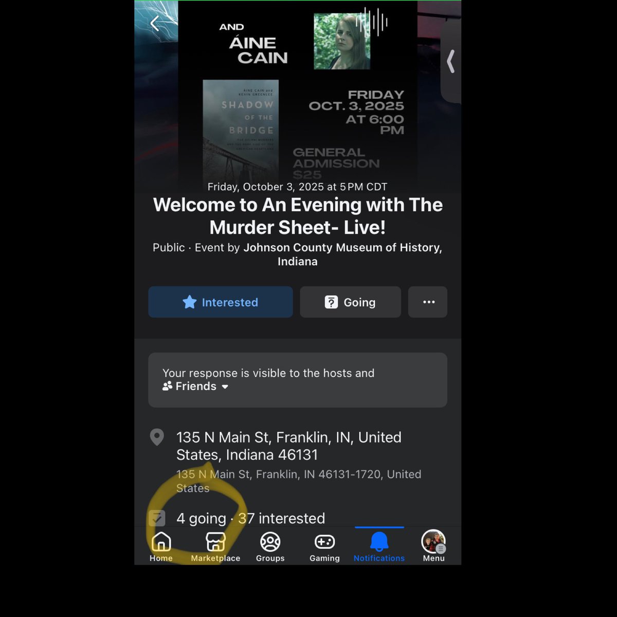 deblanc_jenna's tweet image. Murdershit’s Book of Lies Event:

4 going (up from 3 last week)

Should’ve reserved a booth at McDonald’s…

#delphi