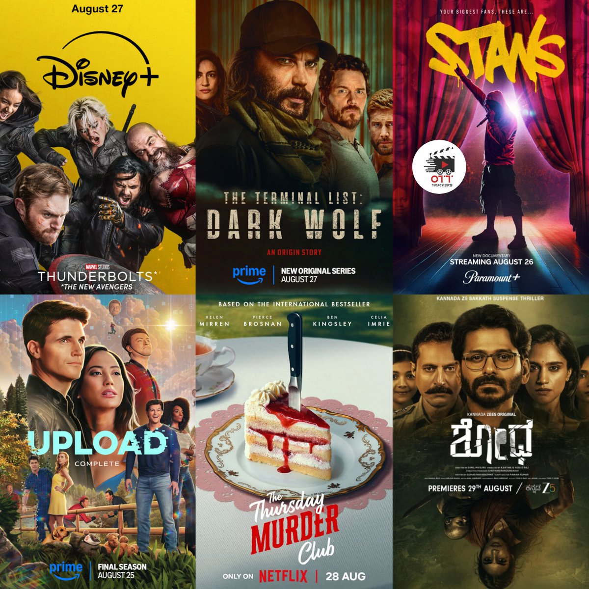 OTT_Trackers's tweet image. 𝐓𝐡𝐢𝐬 𝐖𝐞𝐞𝐤 𝐎𝐓𝐓 𝐑𝐞𝐥𝐞𝐚𝐬𝐞 🤩🍿
𝐀𝐮𝐠𝐮𝐬𝐭 𝟐𝟓
#Malditos (French) - JioHotstar

#KingAndConqueror (English) - JioHotstar

#KpopDemonHuntersSing-Along (English) - Netflix 

#Upload : Complete Final Season (English) - Primevideo 

#TheFriend (English) - Paramount+…