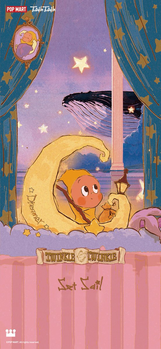 POPMARTGlobal's tweet photo. Time to sparkle up your wallpaper with Twinkle Twinkle! Share your fave in the comments!

#POPMART #twinkletwinkle #wallpaper #illustration https://t.co/BoWBdyGtxj