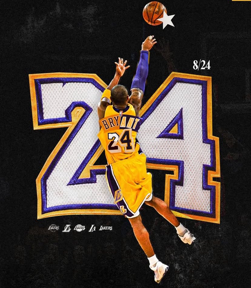 Nothing's been the same since. We miss you Mamba. Every day.💜💛