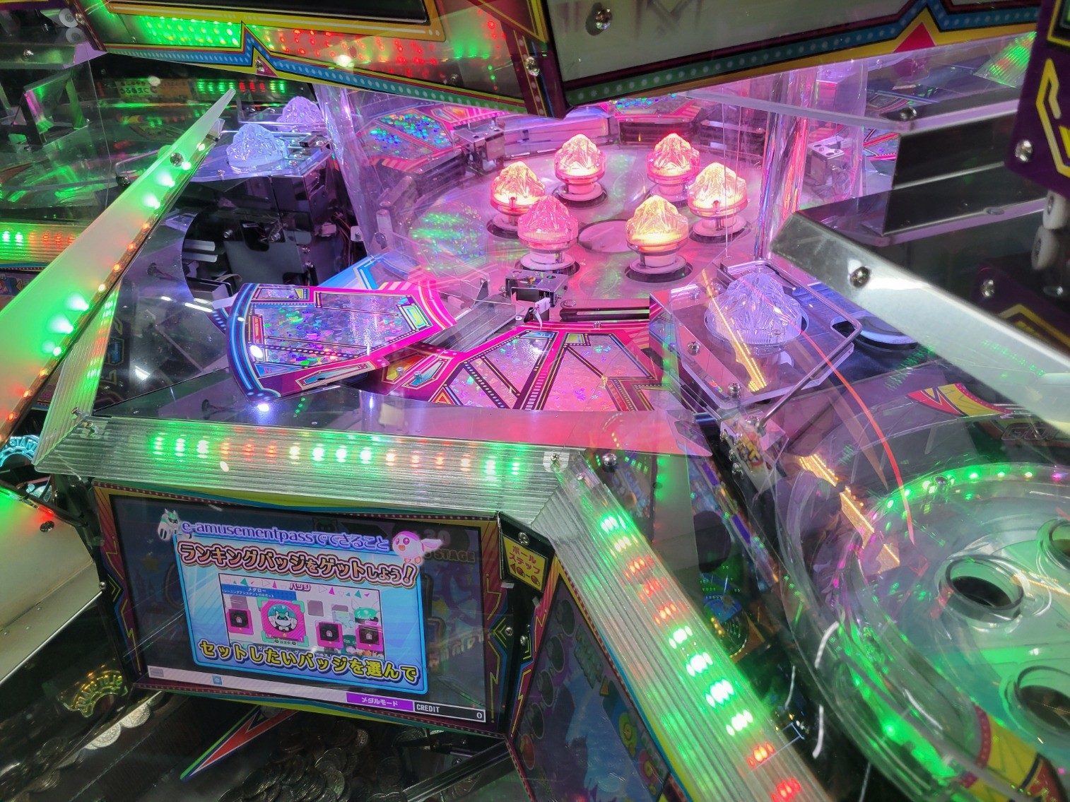 メダルゲーム　スマッシュスタジアム　A以外9種セット 超爽快なピンボールの面白さを凝縮したメダルゲーム『スマッシュ