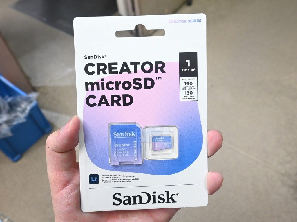 (アキバ取材班) Adobe Lightroomの無料ラインセンスが付いた「SanDisk Creator microSD」が店頭に入荷
gdm.or.jp/crew/2025/0825…