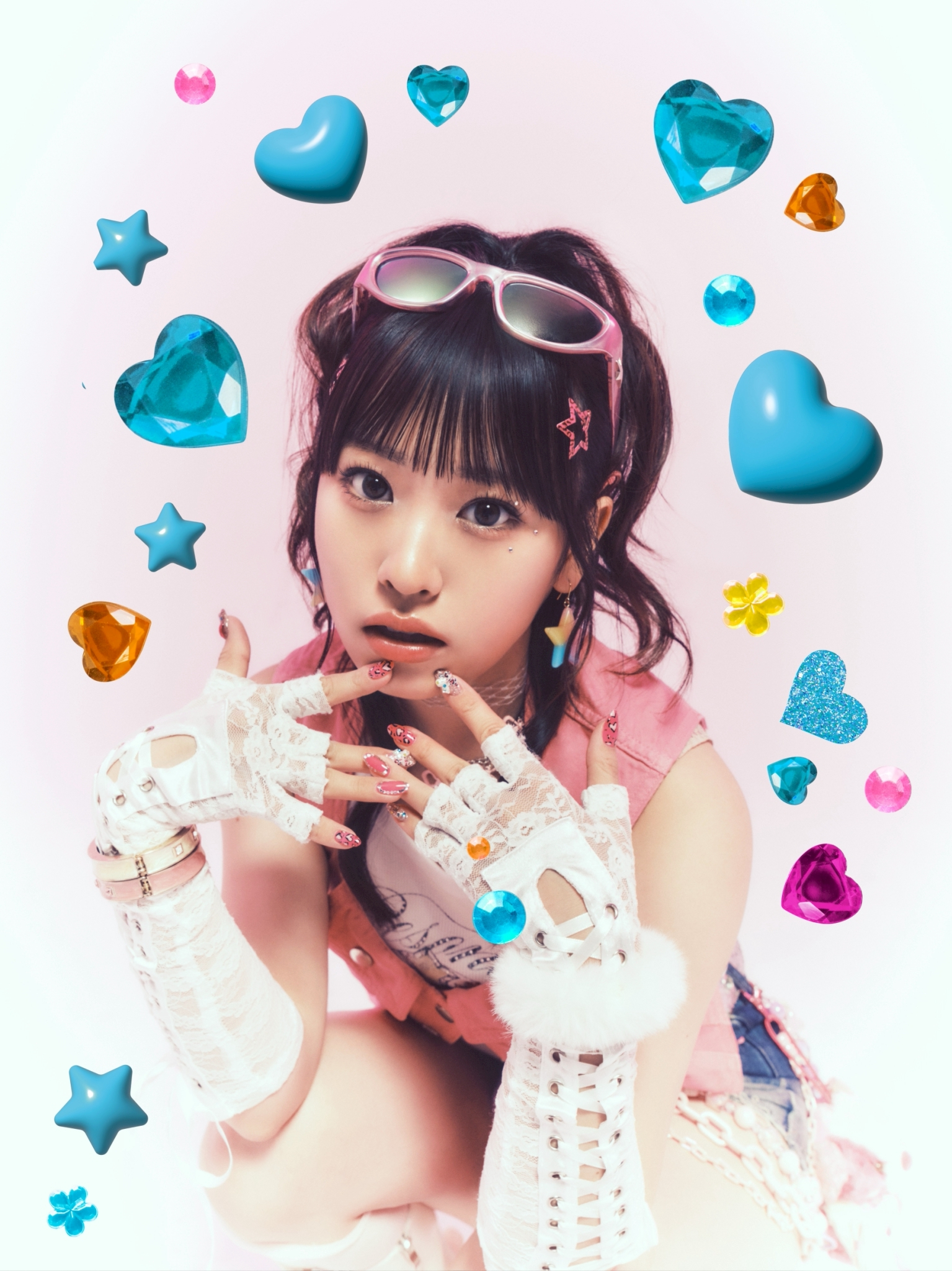 鶴屋美咲 原田都愛 小田柚葉 サイン入りチェキ 小田柚葉 隅谷百花 原田都愛 鶴屋美咲サイン入りGirls2写真2枚
