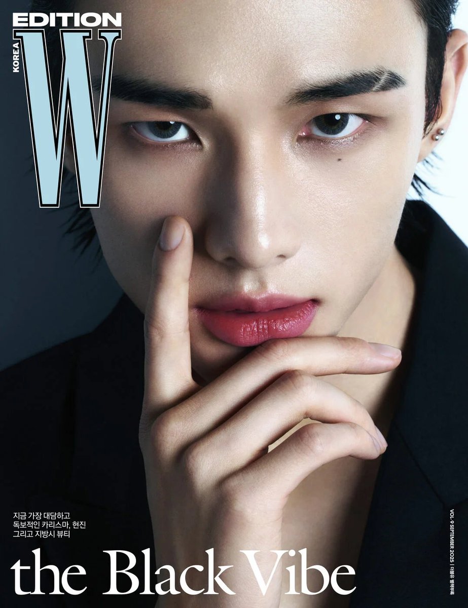 📢新商品情報✨】 . W KOREA THE BLACK VIDE EDITION 表紙 Stray Kids