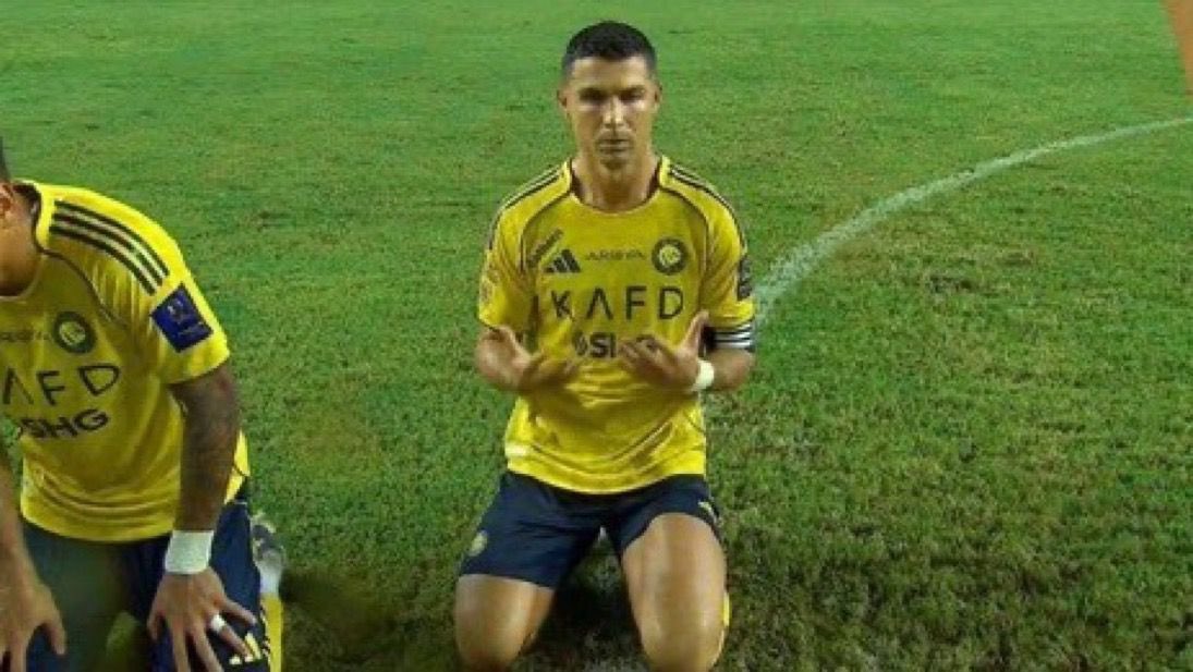 Bruno after the match 🤣
