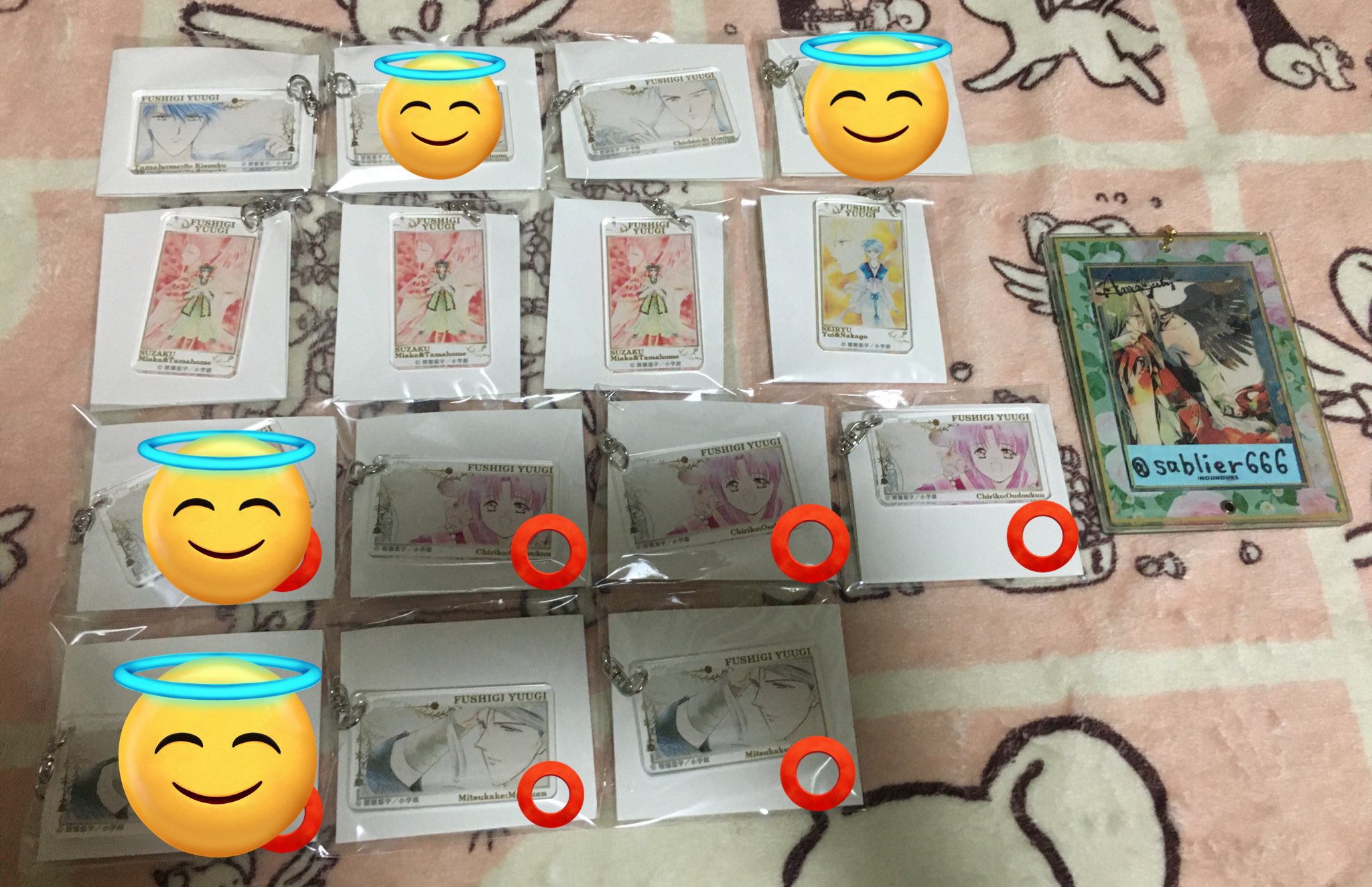 ふしぎ遊戯 渡瀬悠宇 原画展 アクリルキーホルダー セット 鬼宿 翼宿 井宿 ④ ふしぎ遊戯のコラボ商品一覧 | AMNIBUS(アムニバス)