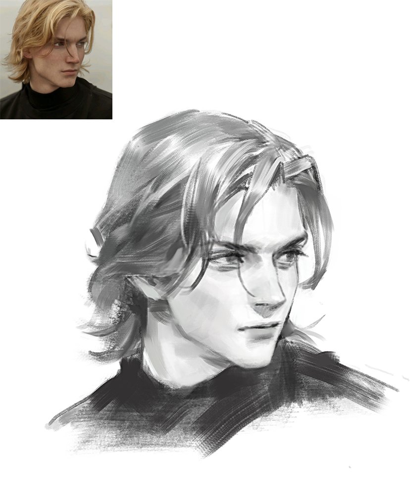 JiyuB_'s tweet photo. Drawing Study https://t.co/dRm6UMhK38