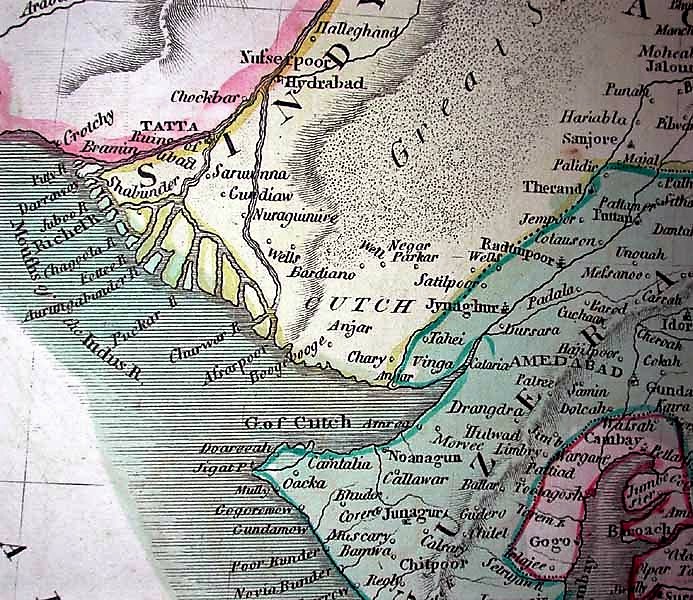 GujaratHistory's tweet photo. 211 years old map of Guzerat (Gujarat) &amp; Sindh was published in London in 1814 AD. https://t.co/JnrcFh73uW