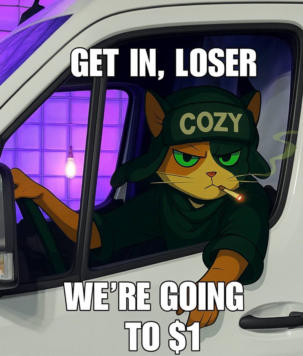 $cozy express next stop…
generational wealth💰