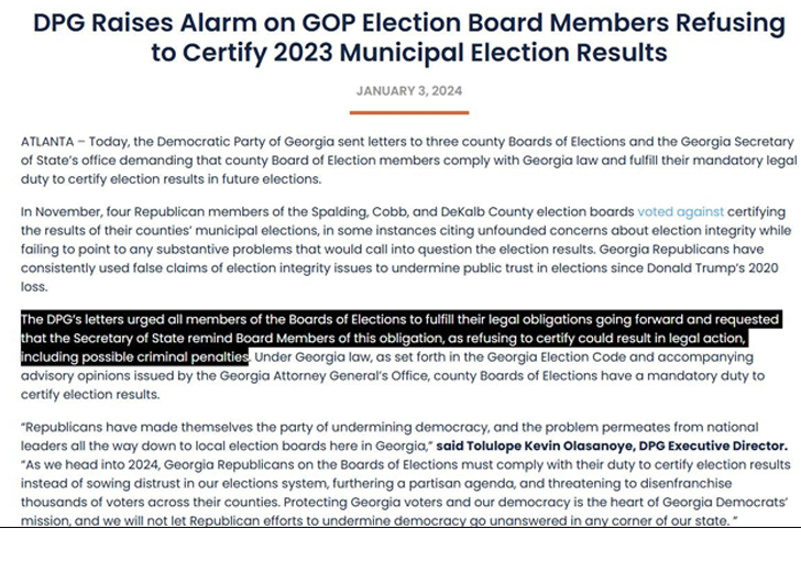 Kevin Moncla (@kevinmoncla) on Twitter photo <a href="/MarkDavisGOP/">Mark Davis</a> <a href="/briannalyman2/">Brianna Lyman</a> <a href="/briannalyman2/">Brianna Lyman</a> Brianna, excellent article and thank you for raising the absolute hypocrisy on display. Mo Ivory has the audacity to refuse to confirm Julie Adams and Jason Frazier for being "election deniers" while she and her staff are admitted Fair Fight activists. Ms. Ivory <a href="/MarkDavisGOP/">Mark Davis</a> <a href="/briannalyman2/">Brianna Lyman</a> <a href="/briannalyman2/">Brianna Lyman</a> Brianna, excellent article and thank you for raising the absolute hypocrisy on display. Mo Ivory has the audacity to refuse to confirm Julie Adams and Jason Frazier for being "election deniers" while she and her staff are admitted Fair Fight activists. Ms. Ivory