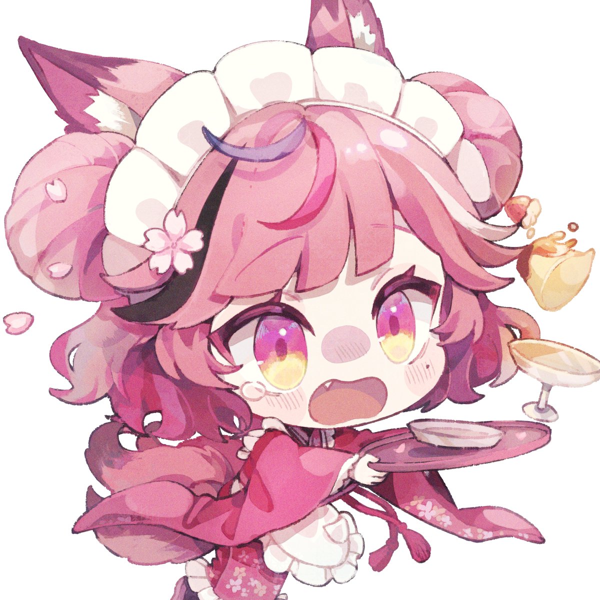 おはよう皆の衆～～～🌸
もうおはようって時間ではないか‥！？

今週はかなーーーーり！多忙期‥！
お仕事＆作業たんまりでてんてこまい💦
でも全部活動にプラスになることなので、
しっかり対応してがんばるよおおお～～！

今週も一緒にがんばろうね🦊🌸

#おはようVTuber