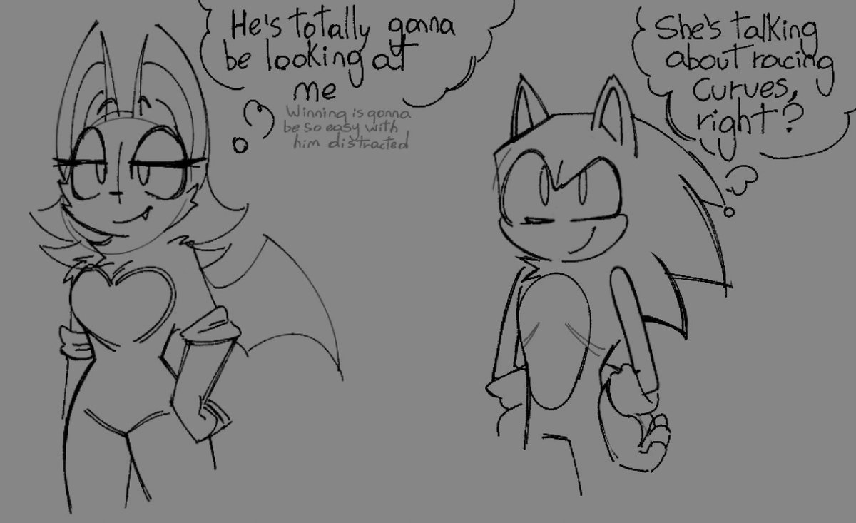 BloodBatVal's tweet image. ...Right? 

#SonicRacingCrossWorlds #SonicCrossWorlds