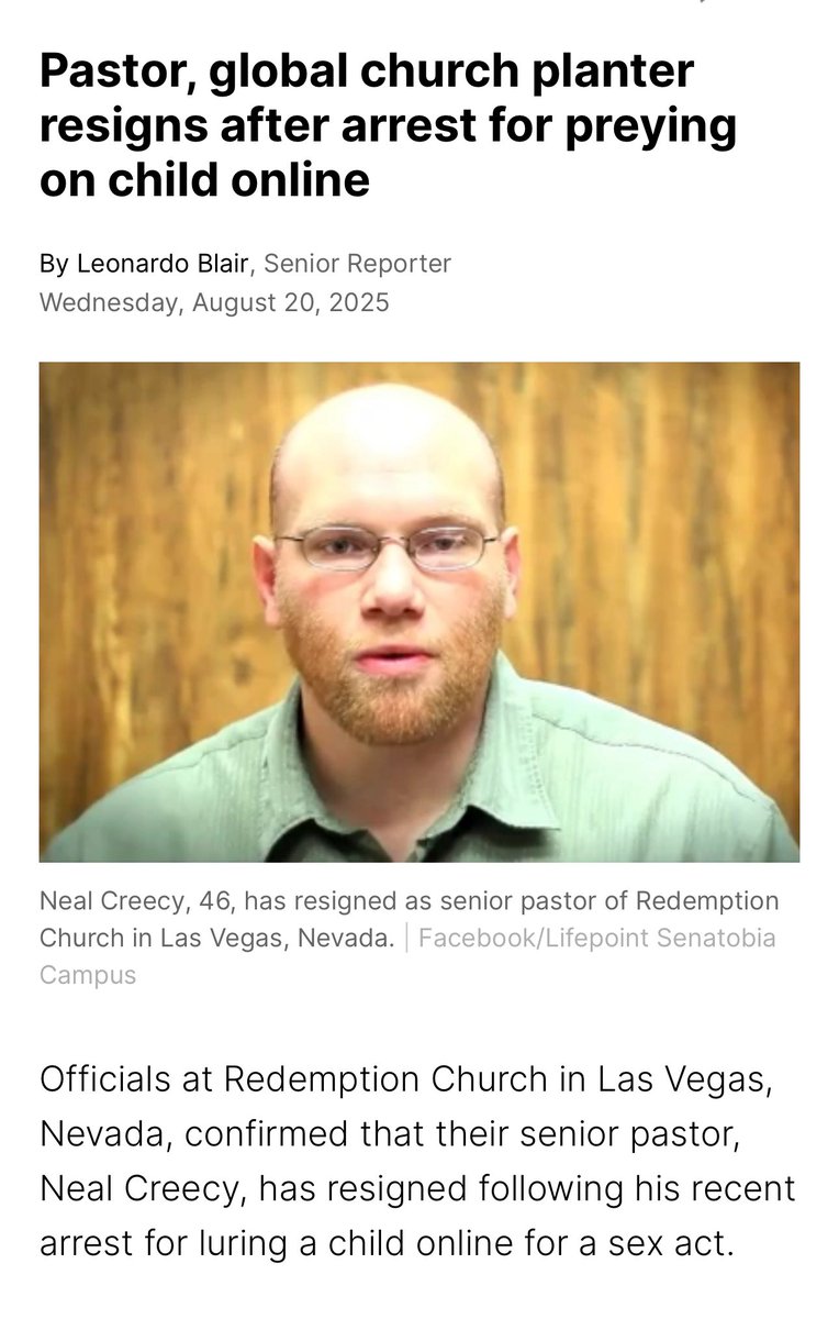 With sexual predator and anti gay  <a href="/nhcreecy/">Neal H. Creecy</a> out on bail, Vegas really is Sin City. (FYI he was attempting to meet a 14yo boy) #Vegas