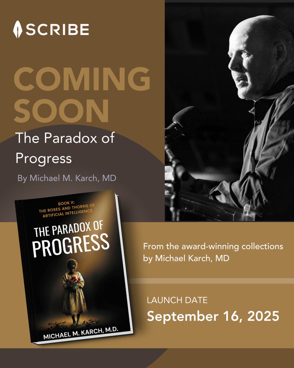 We’re thrilled to share that The Paradox of Progress by Michael Karch, MD  officially launches on September 16, 2025!

This groundbreaking book unpacks the surprising trade-offs of innovation—how the very advancements that move us forward can also create new challenges that hold