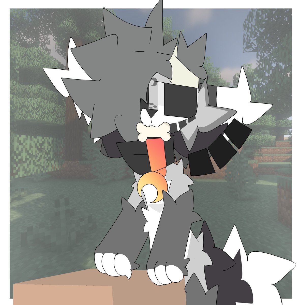 minecraft dog