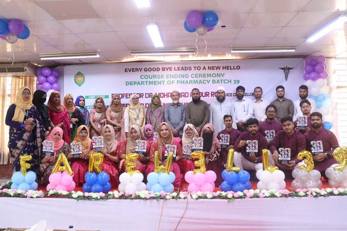 ManaratOfficial's tweet photo. Colorful Farewell of 39th Batch – Department of Pharmacy, MIU https://t.co/SKNWr4uE0X