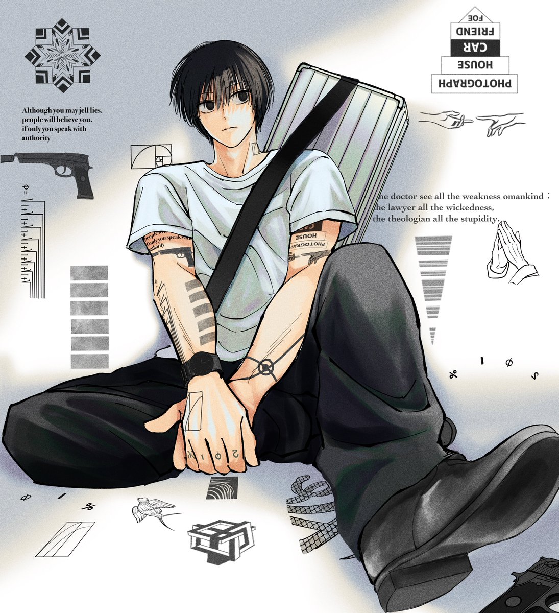 タトゥー更新した！