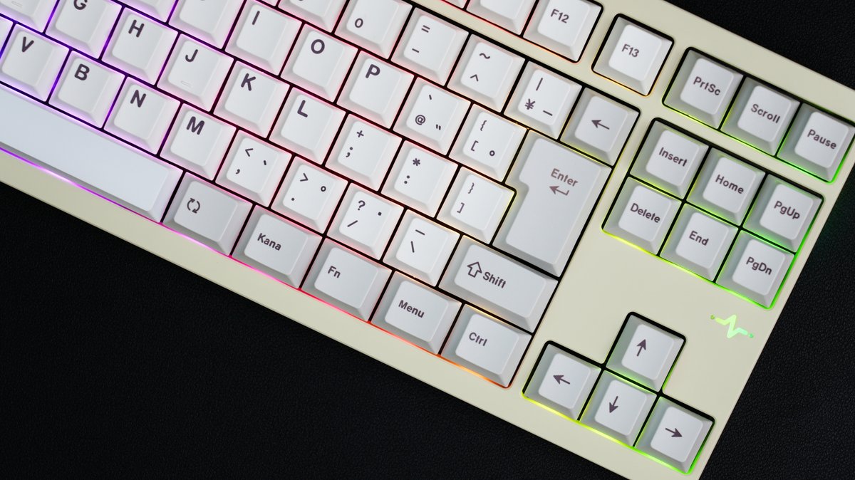 ブルー crush80 wobkey 日本語配列