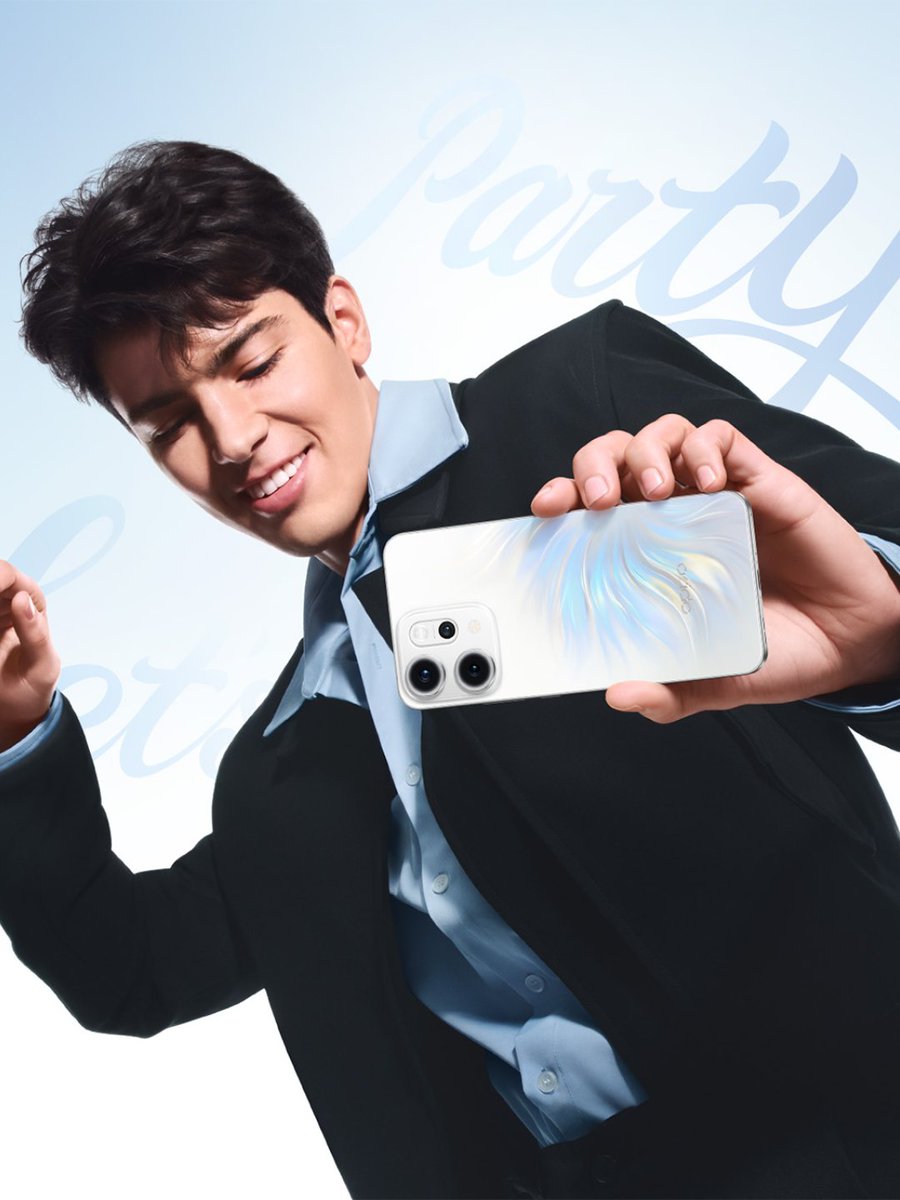 Laat het feest beginnen!
De #OPPOReno14Series komt eraan.

#OPPOAIPhone #PartyPhone