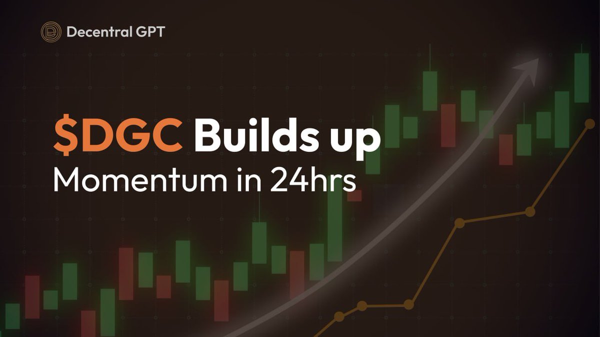 DecentralGPT's tweet image. 🚀📈 $DGC surges ~34% in 24h!
Momentum is building fast.

🇰🇷 DecentralGPT is preparing listings on major Korean CEXs, expanding access to decentralized AI.
🎓 Plans also include 1-year free access to degpt.ai
 for students in Korea &amp;amp; Japan.

👉 Live price on CMC:…
