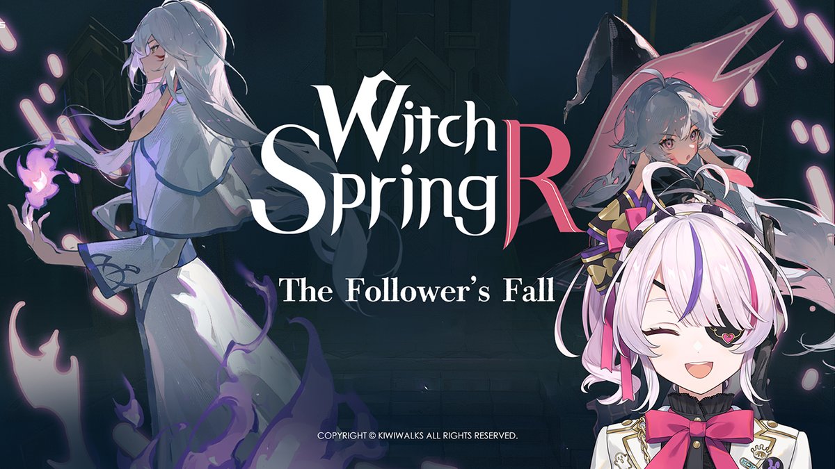 MariaMari0nette's tweet image. Mariring~✨
Suuuuper excited to sharw that I will be playing the new WitchSpring R DLC 「WitchSpring R: The Follower’s Fall」🥳🧙‍♀️

Can’t wait to see the super cute Pieberry in a new outfit and check out the DLC gameplay☺️

❤️‍🩹🐰 youtube.com/live/hbv5YihJl…

#PR #WitchSpringR