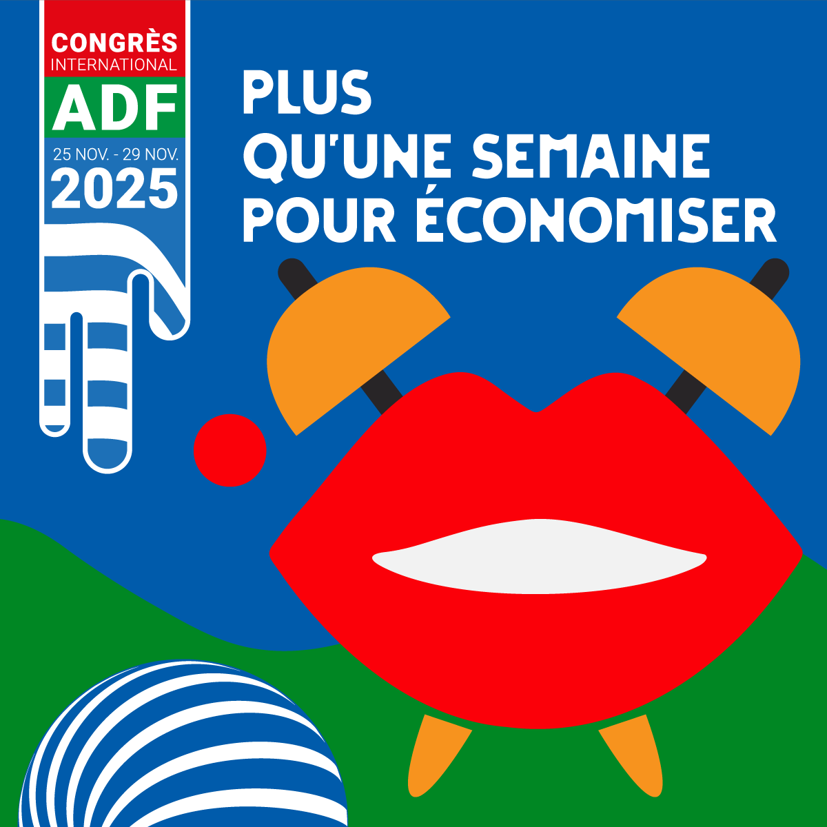 🔔 Derniers jours pour le tarif préférentiel du #CongrèsADF2025 !
📅 Jusqu’au 31 août 
👉 689 €, ou 289 € (libéraux avec le FIF-PL
🦷 Tout le programme et s’inscrire 👉 adfcongres.com
📆 25-29 nov.📍Palais des Congrès de Paris.
adfcongres.com