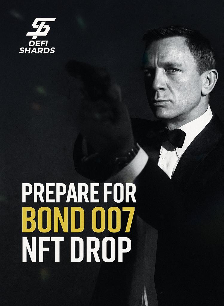 🇵🇺🇷🇪 (@vickkypure) on Twitter photo When James Bond walks into a casino, he never plays the same way twice.
He uses wit, disguise, and timing to turn the odds in his favor.
That’s the kind of edge you need in crypto too unique tools that work for you, not against you.
That’s where <a href="/DeFiShardsxyz/">DeFiShards (Jpeg/acc)</a> NFTs come in. When James Bond walks into a casino, he never plays the same way twice.
He uses wit, disguise, and timing to turn the odds in his favor.
That’s the kind of edge you need in crypto too unique tools that work for you, not against you.
That’s where <a href="/DeFiShardsxyz/">DeFiShards (Jpeg/acc)</a> NFTs come in.