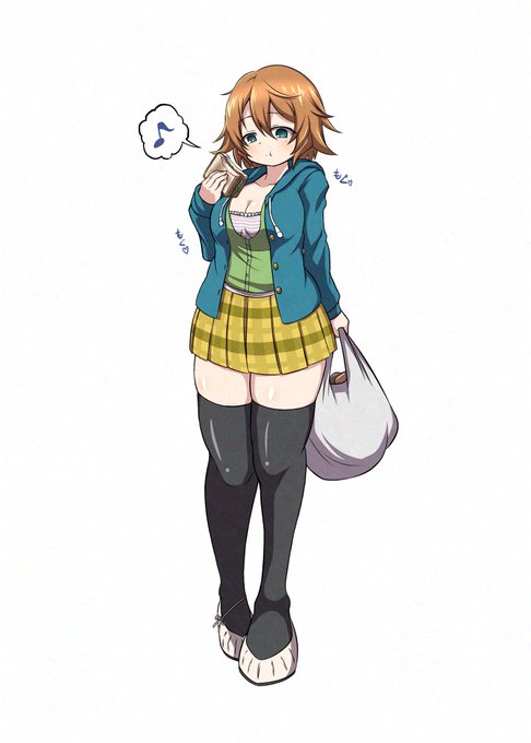 【skeb】S◯Oのフ〇〇アちゃんの肥満化3段階変化。 