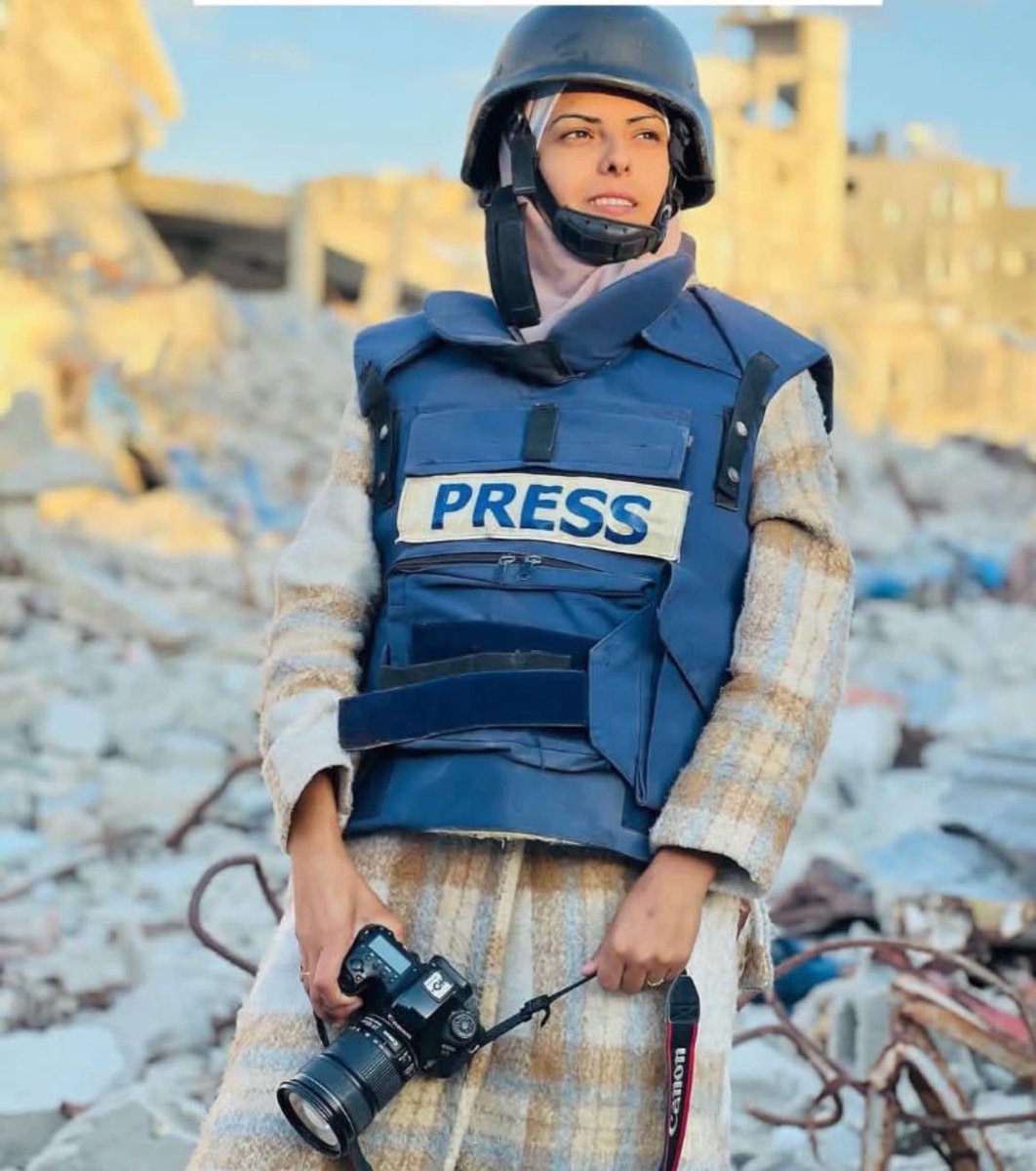 donyaihsan's tweet image. Another Palestinian journalist, Maryam Abu Daqa, is killed by Israel!