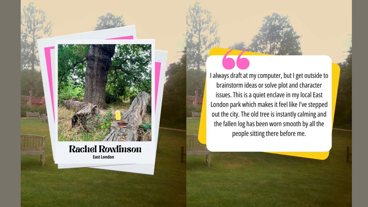 LCFictionPrize's tweet image. ☀️Summer Writing Spots☀️
 
This summer, we asked some of our 2025 shortlistees to reveal their favourite outdoor writing spots. From gorgeous beaches to a quiet east London park, each place offers its own spark of inspiration. 🌊🌿
 
Some of the best ideas don't happen at a desk,…