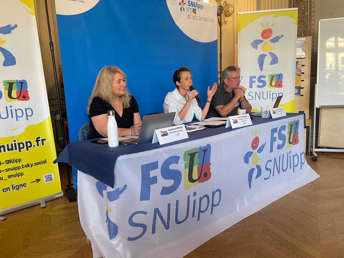 Salaires des profs : 

"Les professeur.es des écoles, cadres A de la fonction publique, gagnent en moyenne 1323 euros de moins que les autres cadres A de la fonction publique"  Aurélie Gagnier, FSU-Snuipp